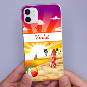 Stunning Beach Sunset Landscape iPhone 11 Case