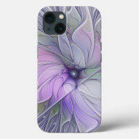 Stunning Beauty Modern Abstract Fractal Art Flower
