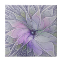 Stunning Beauty Modern Abstract Fractal Art Flower