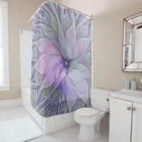 Stunning Beauty Modern Abstract Fractal Art Flower