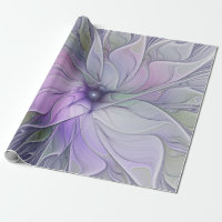 Stunning Beauty Modern Abstract Fractal Art Flower