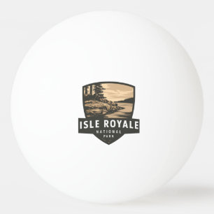 Stunning Beauty of Isle Royale National Park Ping Pong Ball