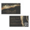Stunning Black And Gold Glitter Script QR Code