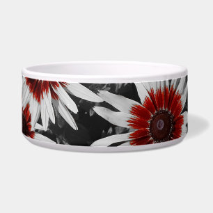 Stunning Black Eyed Susans Ceramic Pet Bowl