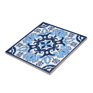 💙 Stunning blue Azulejos Ceramic Tile