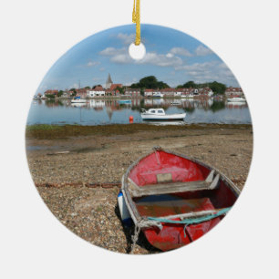 Stunning Bosham Harbour England Ceramic Ornament