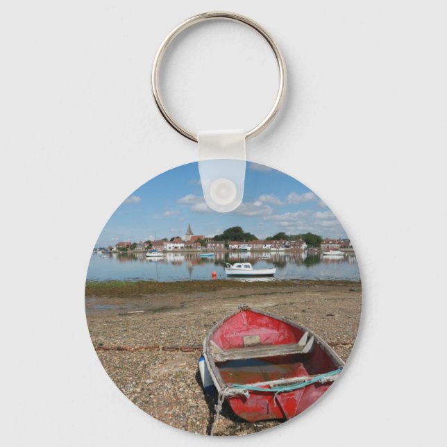 Stunning Bosham Harbour England Key Ring (Front)