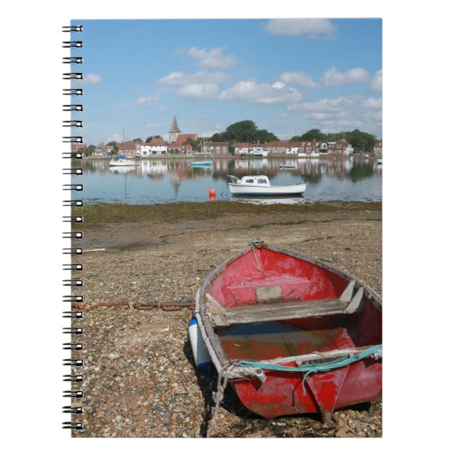 Stunning Bosham Harbour England Notebook (Front)