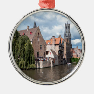 Stunning! Bruges - Belgium Metal Tree Decoration