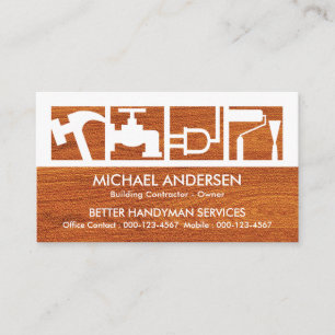 Stunning Builders Service Icon Logo Business Card