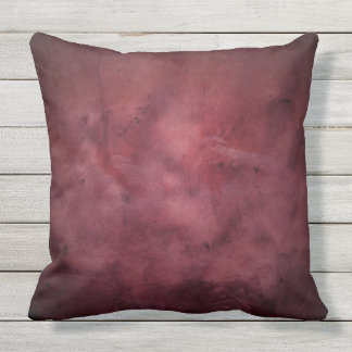 STUNNING BURGUNDY DISTRESSED TEXTURE Throw Cushion