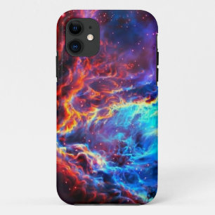 Stunning Colour Composite Star Nebula iPhone 11 Case