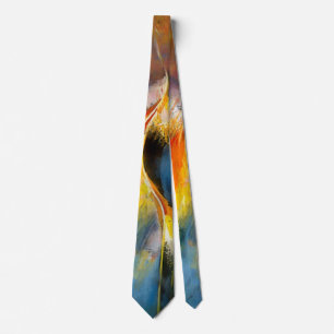 Stunning Colourful Abstract Men's Tie