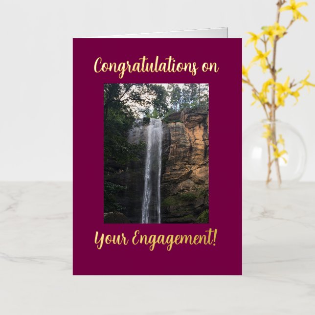 Stunning, Congratulations on Your Engagement Card (Yellow Flower)