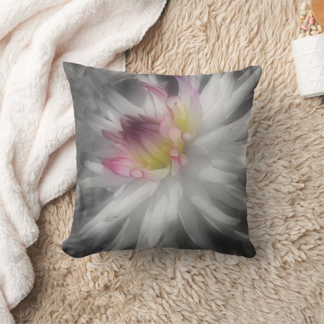 Stunning Dahlia Flower Cushion (Blanket)