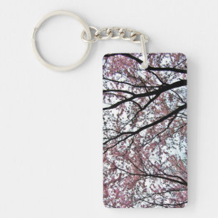 🌸↷Stunning Dazzling Cherry Blossoms Fabulous Key Ring
