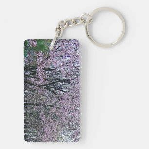 🌸↷Stunning Dazzling Cherry Blossoms Fabulous Key Ring