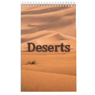 Stunning Desert Showcase Collection Wall Calendar