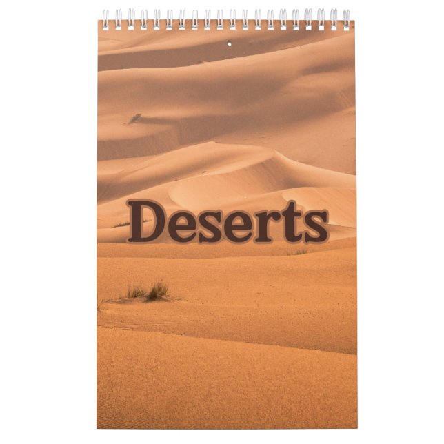 Stunning Desert Showcase Collection Wall Calendar (Cover)