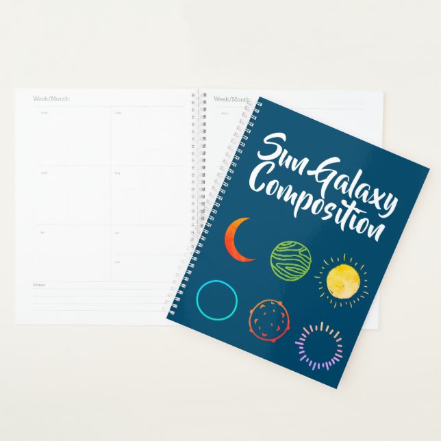 Stunning Design of Sun Galaxy Combination  Planner (Display)