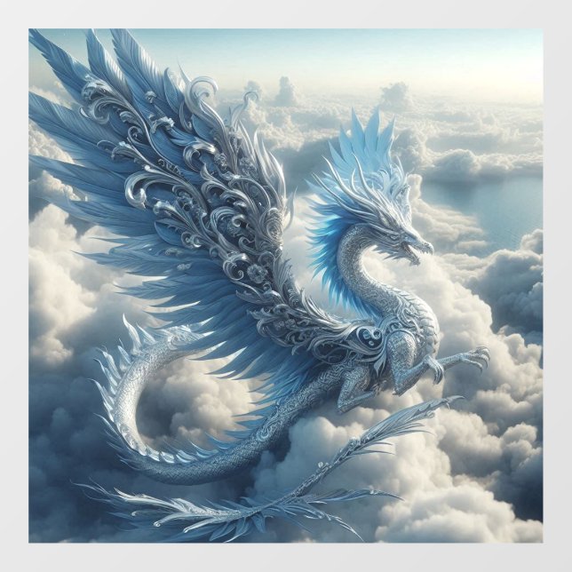 Stunning Dragon Surrounded by Clouds  (Sheet)