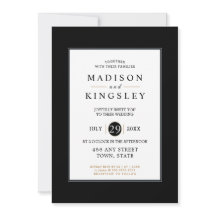 Stunning Edgy Black Gothic Minimalist Elegant