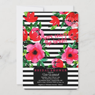 Stunning Floral Invitation