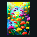 Stunning Floral Wall Art for a Pop of Colour<br><div class="desc">Bring the beauty of nature into your home with our stunning collection of colourful flower wall art. Our "Vibrant Blooms" collection features a variety of flowers in vivid hues, from bold reds to soft pinks and everything in between. These high-quality posters are perfect for adding a pop of colour to...</div>