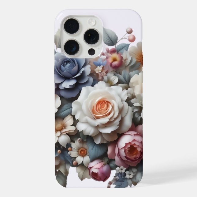 Stunning Florals iPhone Case (Back)