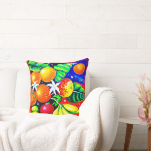 Stunning Fruits Starry Sky. Buy Now Cushion
