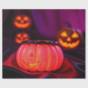 Stunning Glowing Halloween Ratled Limited Offer Wrapping Paper