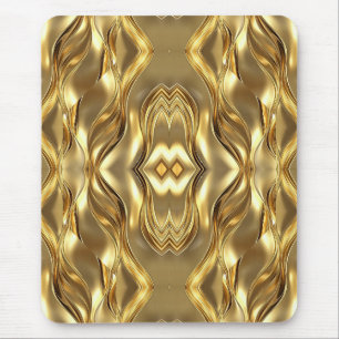 Stunning Golden abstract design Mouse Pad
