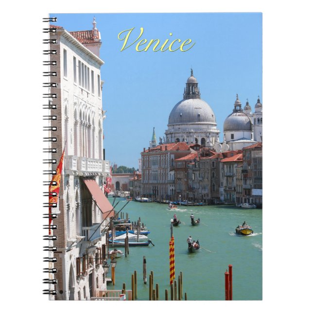Stunning! Grand Canal Venice Notebook (Front)
