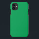 Stunning Green Background with White Border Design iPhone 11 Case<br><div class="desc">Create a striking contrast on your website with a simple,  clean,  and modern design featuring a green background and white border. Elevate your graphic with this elegant touch!</div>