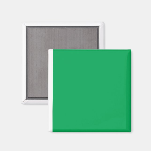 Stunning Green Background with White Border Design Magnet (Front/Back)