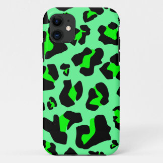 Stunning Green Leopard Print - iPhone 5 Case