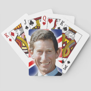 Stunning! HRH Prince Charles Playing Cards