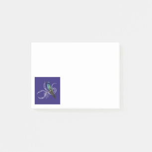 Stunning Hummingbird - personalise by adding name Post-it Notes