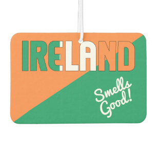 Stunning Ireland Flag Air Freshener