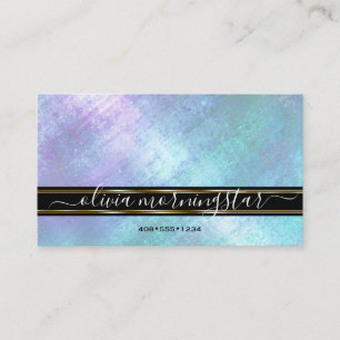 Stunning Iridescent Shimmer Business Card