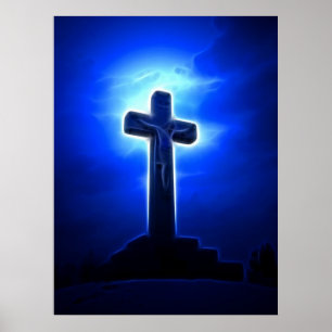 Stunning Jesus Crucifixion Poster