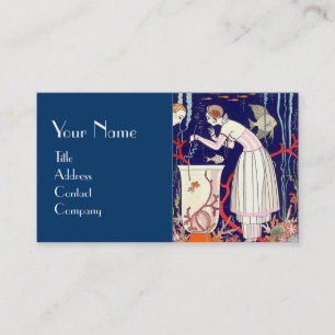 STUNNING LITTLE FISH,AQUARIUM,DECO BEAUTY FASHION BUSINESS CARD