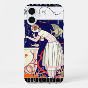 STUNNING LITTLE FISH ,ART DECO BEAUTY FASHION iPhone 16 PLUS CASE