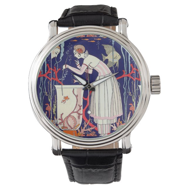 STUNNING LITTLE FISH ,BEAUTY FASHION WATCH (Front)