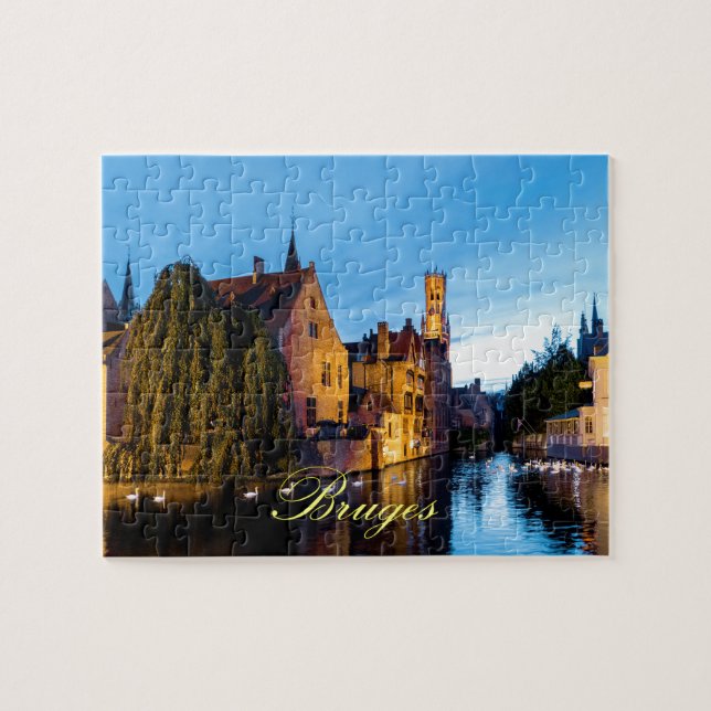 Stunning! Mediaeval Bruges - Pro Photo Jigsaw Puzzle (Horizontal)