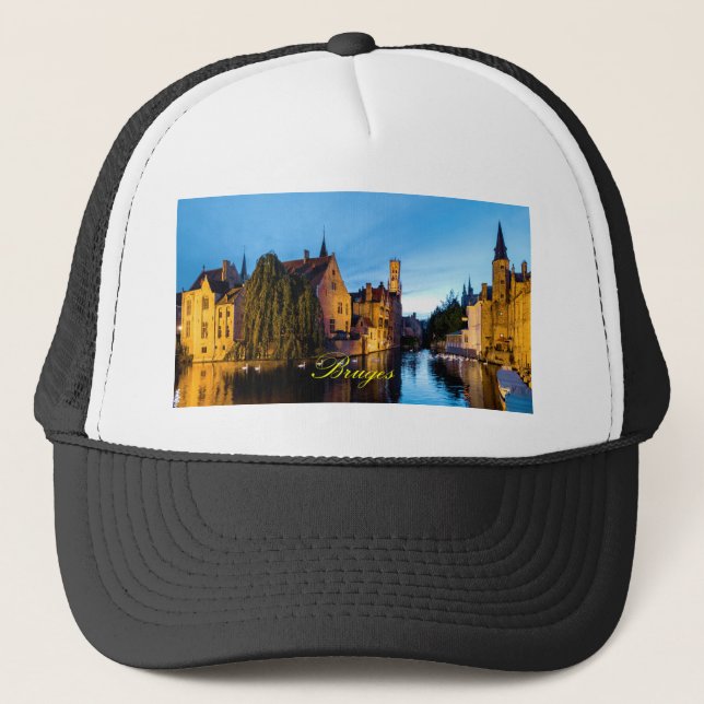 Stunning! Mediaeval Bruges - Pro Photo Trucker Hat (Front)
