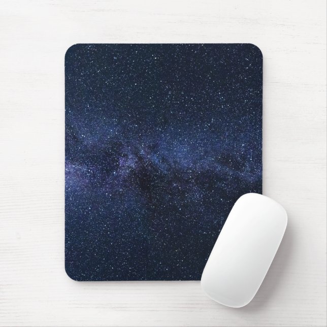 Stunning Milky Way Mouse Pad for Starry Nights (With Mouse)