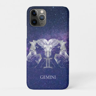 Stunning Milky Way Sky Gemini Zodiac Sign Case-Mate iPhone Case