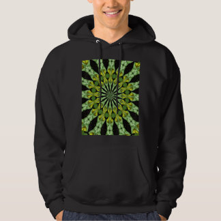 Stunning Multicolored Symmetrical Pattern Citrus T Hoodie