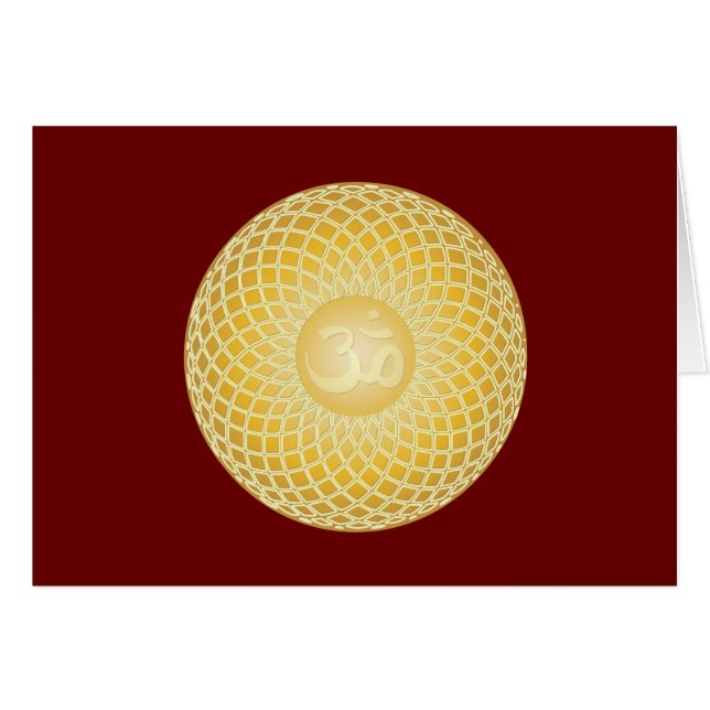 Stunning Om Symbol (Front Horizontal)